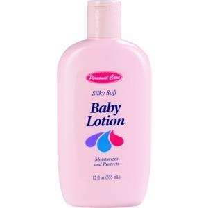 Silky Soft Baby Lotion   Moisturizes & Protects, 12 oz,(Personal Care)