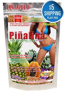 All Natural Pineapple & Flaxseed Health Supplement Mix  