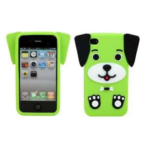   Dog Puppy Love Silicone Soft Rubber Case Cover for Apple iPhone 4 4S