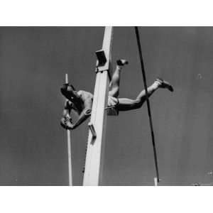 Pole Vaulter Crossing Bar During the Pan Am Games 