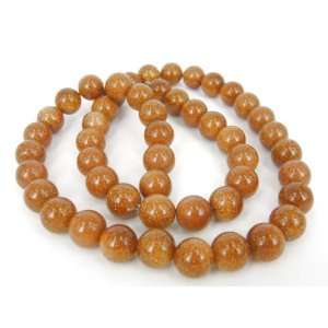  Brown Goldstone 4mm Round Beads 16 Arts, Crafts & Sewing