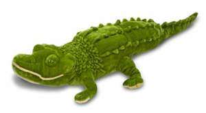 Melissa and & Doug Plush Animal Stuffed Alligator  New  