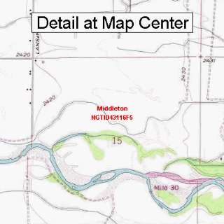   Map   Middleton, Idaho (Folded/Waterproof)