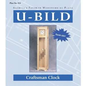   Grandfather Clock, Plan No. 914 (Woodworking Plan)