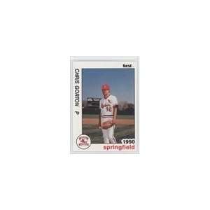   1990 Springfield Cardinals Best #20   Chris Gorton