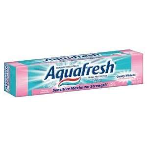  Aquafresh Toothpaste Sensitive Maximum Strength Health 