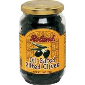 Roland Oil Cured Olives (Case of 12)  Grocery & Gourmet Food