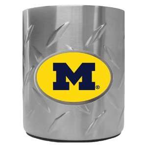  Michigan Wolverines NCAA Team Logo Diamond Plate Beverage 