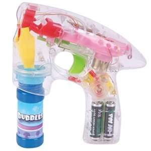   Flashing Bubble Gun with Bubble solution, Lot of 5 sets Toys & Games