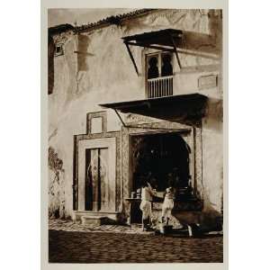  1924 Arab Shop Tunis Lehnert & Landrock Photogravure 