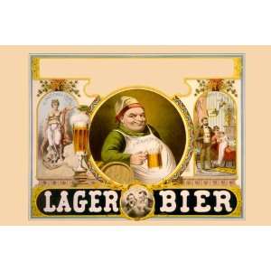 Lager Beer 24X36 Giclee Paper