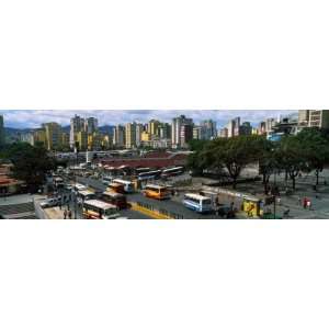  View of a City, Caracas, Venezuela Travel Photographic 