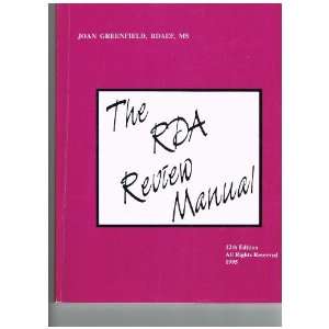   Review Manual (12th Edition, 1995) RDAEF, MS Joan Greenfield Books