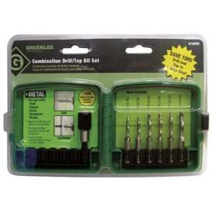  Greenlee Textron #DTAPKIT 6PC 6 32 Drill/Tap Set 