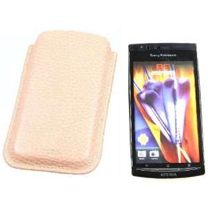  Lucrin   Case for Sony Xperia Arc   granulated cow leather 