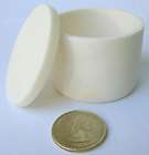 Alumina Ceramic Cylinder Crucible Sample Holder D50xH35