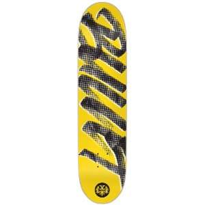  BULLET Signature Yellow Skate Deck 8.0 x 31.7 Sports 