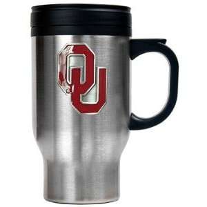  Oklahoma Sooners Stainless Steel Travel Mug Sports 