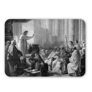  St. Augustine preaching before Valere,   Mouse Mat 