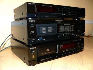   SONY TA AX INTERGRATED AMP, ST JX295 AM/FM TUNER & CDP C900   