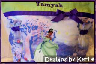   or intials no extra charge The New Princess Frog fabric with Tiana
