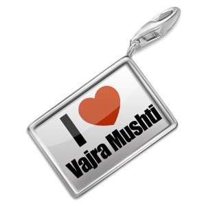 FotoCharms I Love Vajra Mushti   Charm with Lobster Clasp For Charms 