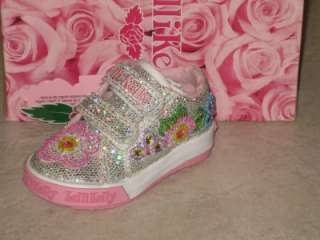Lelli Kelly Silver LK8382 Glitter B Vel Shoes VF1365  