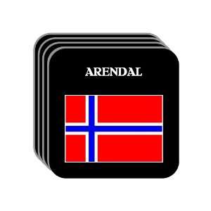  Norway   ARENDAL Set of 4 Mini Mousepad Coasters 