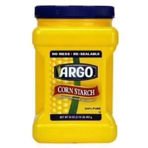 ARGO Cornstarch   35oz   CASE PACK OF 2  Grocery & Gourmet 