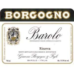   Borgogno Figli Barolo Riserva Doc 750ml Grocery & Gourmet Food