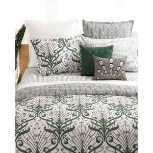  Style&co Quill 100% Cotton Reversible King Duvet Cover 