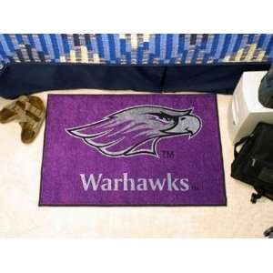  Wisconsin UW Whitewater Warhawks Starter Rug/Carpet 