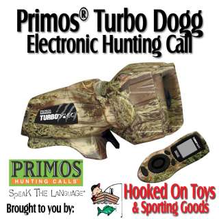 Primos Turbo Dogg Electronic Hunting Predator Call with Remote   Deer 