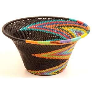  Zulu Wire Basket   Small Flared Bowl