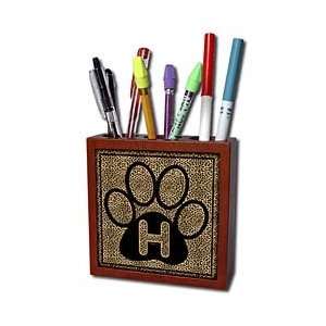   Cat Paw   Tile Pen Holders 5 inch tile pen holder