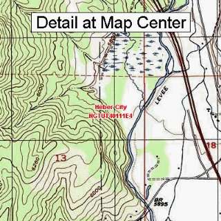   Map   Heber City, Utah (Folded/Waterproof)
