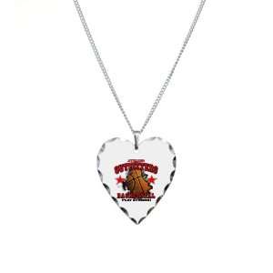  Necklace Heart Charm Athletic Outfitters Basketball Play Strong 