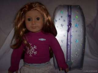 American Girl Doll Mia Retired Girl of the Year 2008 w/ Surf/Snow 