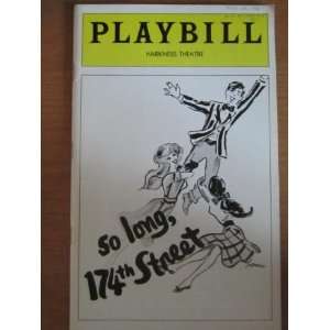  Playbill Harkness Theatre So Long 174th Street Books