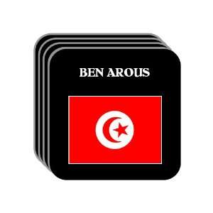  Tunisia   BEN AROUS Set of 4 Mini Mousepad Coasters 