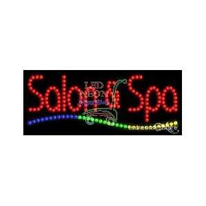  Salon and Spa LED Sign 11 inch tall x 27 inch wide x 3.5 