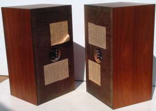 AR 2ax Acoustic Research AR 2a Vintage Stereo Speakers   Nice  
