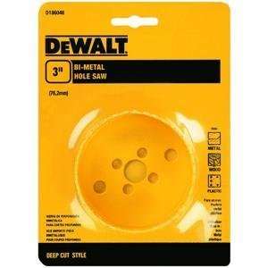  Dewalt #D180048 3 76MM Bi Hole Saw