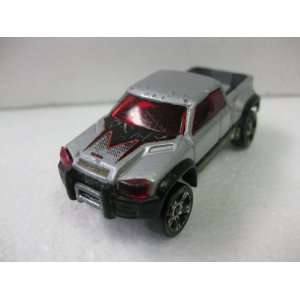  Silver Four By Four Off Road Pick up Truck Matchbox Car 