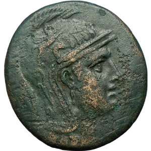  SINOPE 119BC Ancient Genuine Greek Coin ATHENA & PERSEUS w 