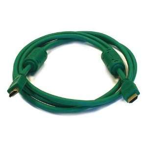    HDMI Cables HDMI Cable,High Speed,Green,6ft.,28AWG Electronics