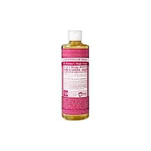 Organic Castile Liquid Soap Rose   Completely Biodegradable and 
