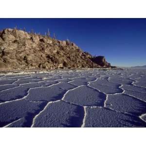 Bolivian Altiplano, Salt Pan, Potosi District, Bolivia Photographic 
