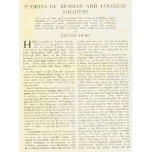  1904 Magazine Article Russian Japanese Soldiers Russo 