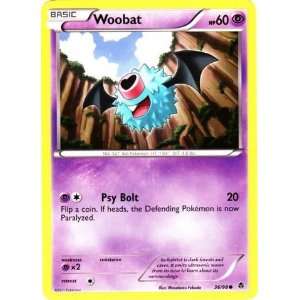  Pokemon   Woobat (36)   Emerging Powers Toys & Games